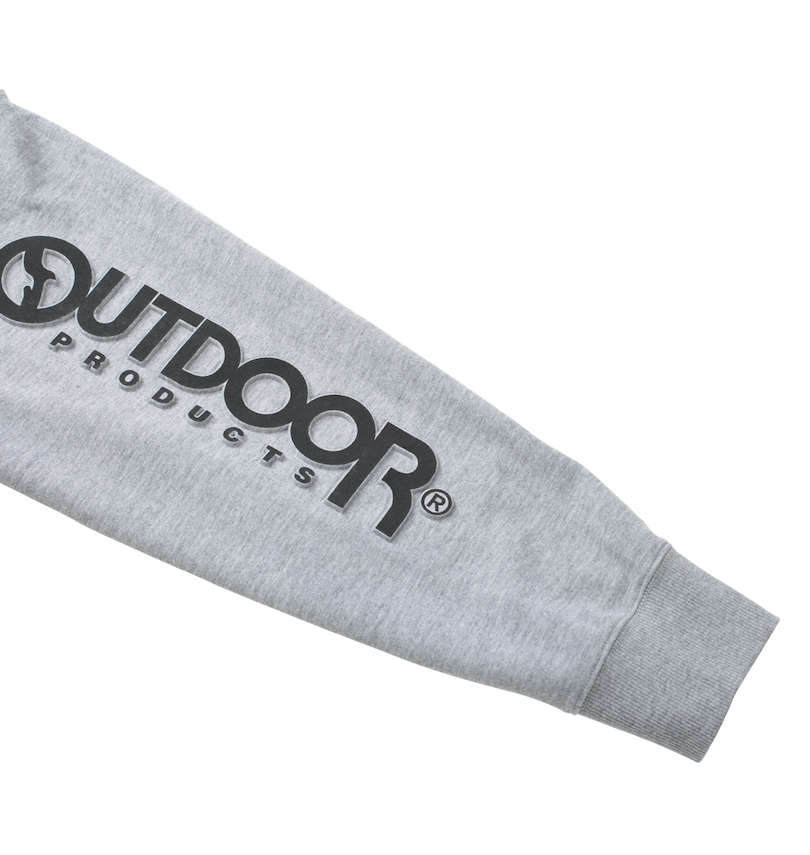 大きいサイズ メンズ OUTDOOR PRODUCTS (アウトドア プロダクツ) ダンボールフルジップパーカー 袖