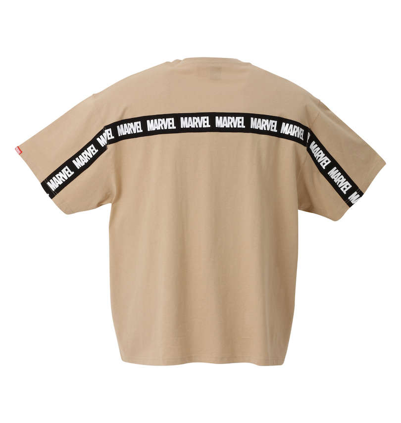 大きいサイズ メンズ DCSHOES (ディーシーシューズ) MARVEL BACK LINE TAPE半袖Tシャツ バックスタイル