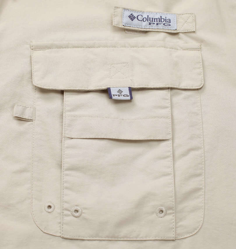 大きいサイズ メンズ Columbia (コロンビア) バハマショートスリーブシャツ ポケット