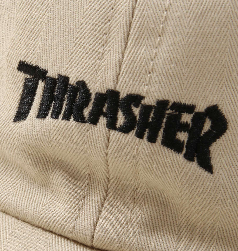 大きいサイズ メンズ THRASHER (スラッシャー) MAGロゴ6Pキャップ フロント刺繍