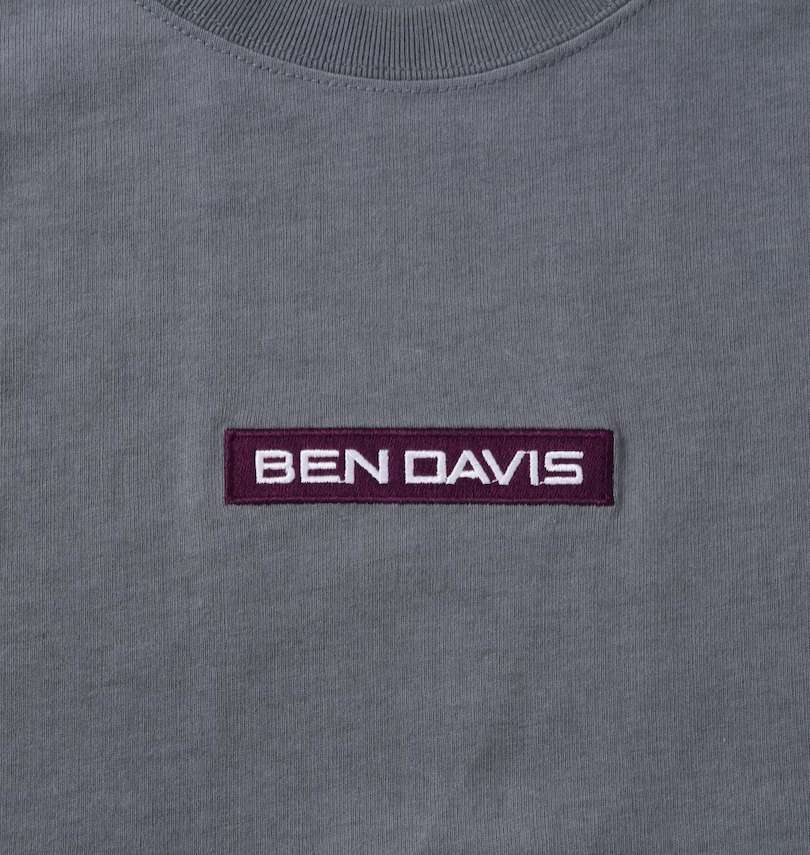 大きいサイズ メンズ BEN DAVIS (ベン デイビス) BOX刺繍半袖Tシャツ 