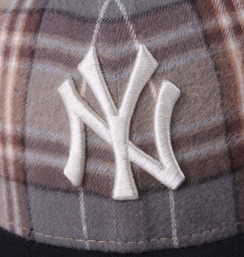 大きいサイズ メンズ NEW ERA (ニューエラ) LP 59FIFTY®ニューヨーク・ヤンキースMLB Plaidキャップ 刺繍