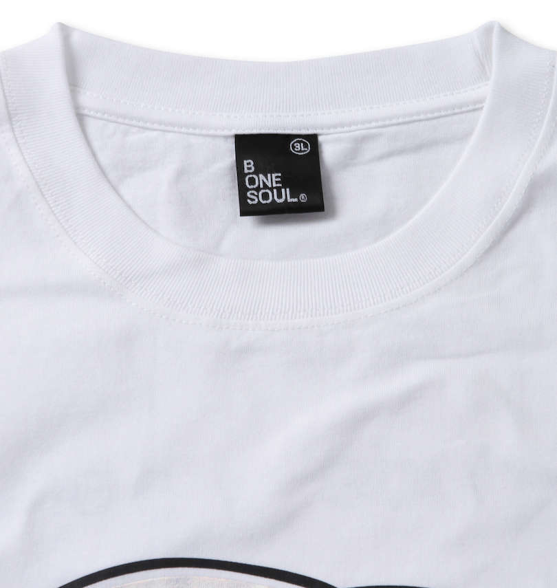 大きいサイズ メンズ b-one-soul (ビーワンソウル) DUCK DUDEメタリック半袖Tシャツ 