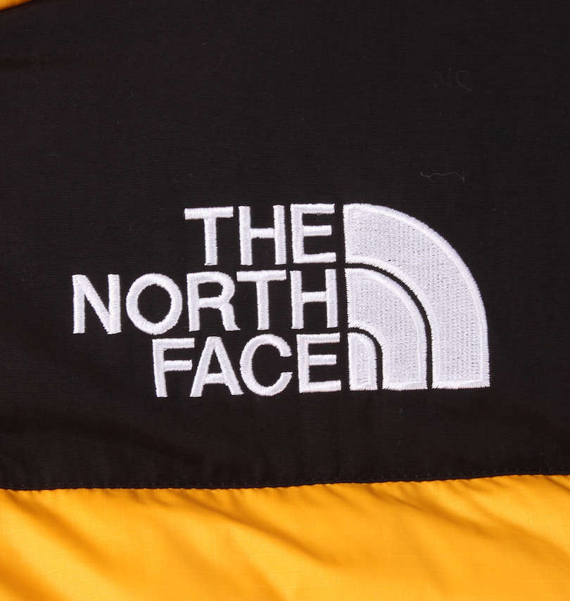 大きいサイズ メンズ THE NORTH FACE (ザ・ノース・フェイス) ダウンパーカージャケット 刺繍拡大