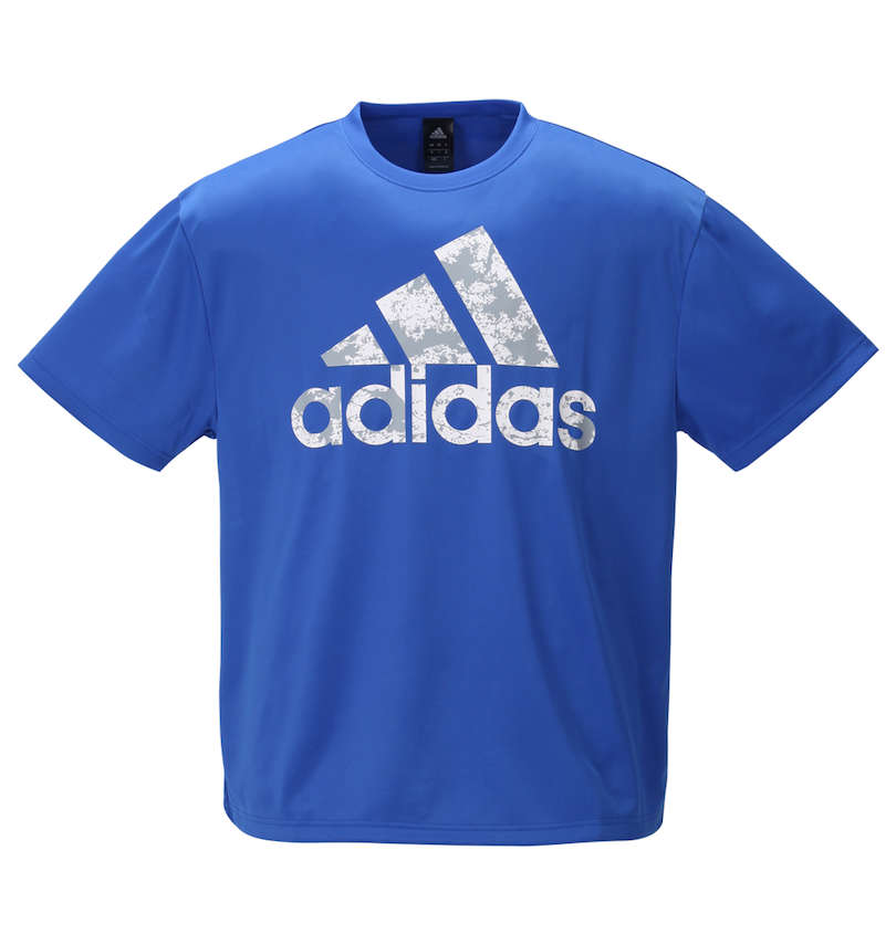 大きいサイズ メンズ adidas (アディダス) ビッグロゴ半袖Tシャツ 