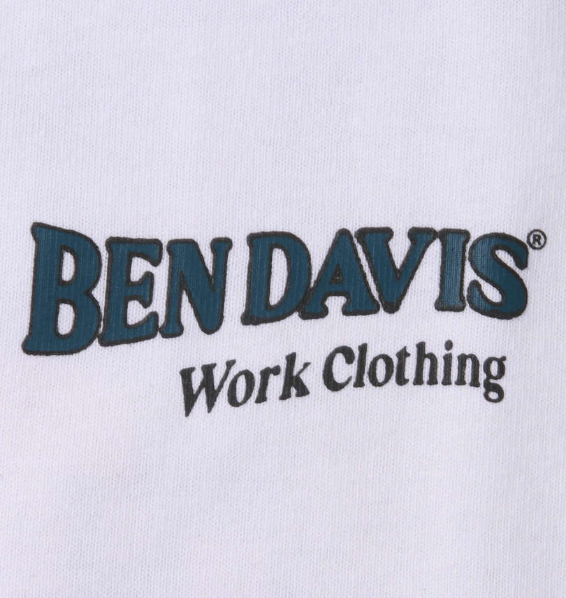 大きいサイズ メンズ BEN DAVIS (ベン デイビス) BEN DAVIS 長袖Tシャツ 胸プリント