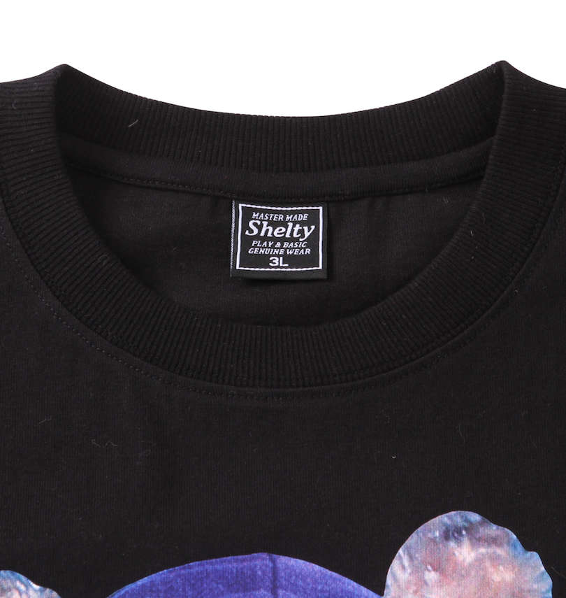 大きいサイズ メンズ SHELTY (シェルティ) ベアープリント半袖Tシャツ 