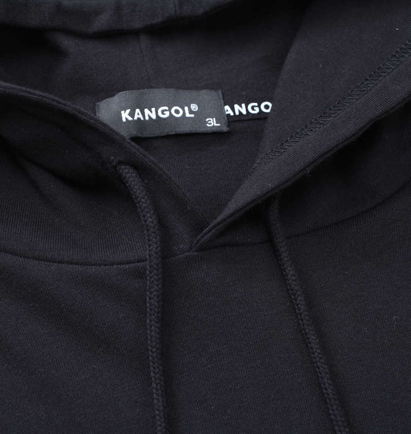 大きいサイズ メンズ KANGOL (カンゴール) フロッキープリント半袖Tパーカー 