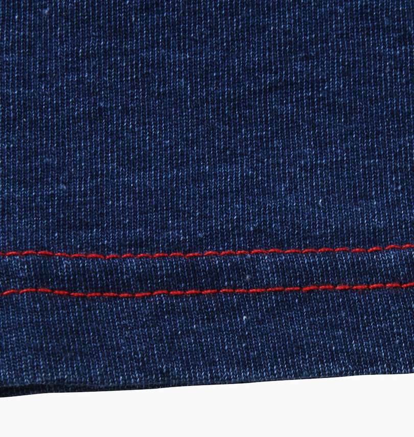 大きいサイズ メンズ DEUS EX MACHINA (デウス エクス マキナ) 半袖Tシャツ 赤のステッチライン