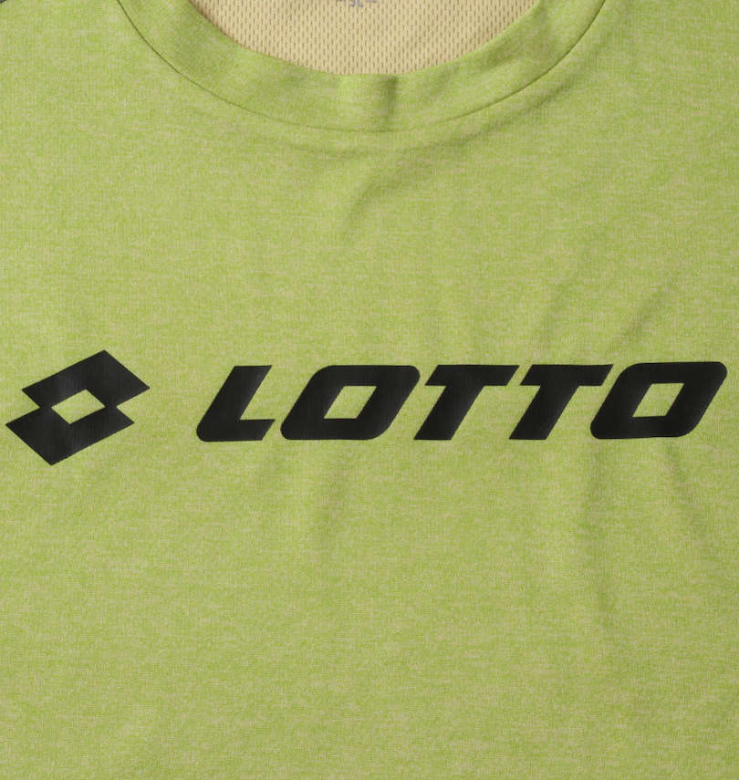 大きいサイズ メンズ LOTTO (ロット) 杢DRYメッシュ半袖Tシャツ 