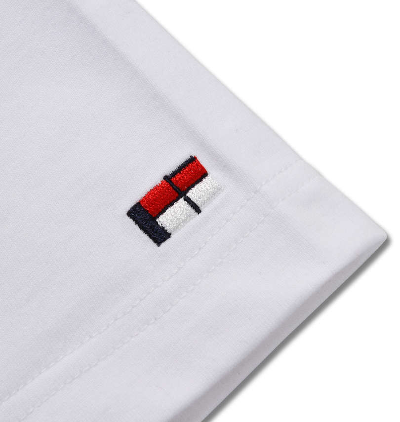 大きいサイズ メンズ H by FIGER (エイチバイフィガー) 切替半袖Tシャツ 左袖刺繍