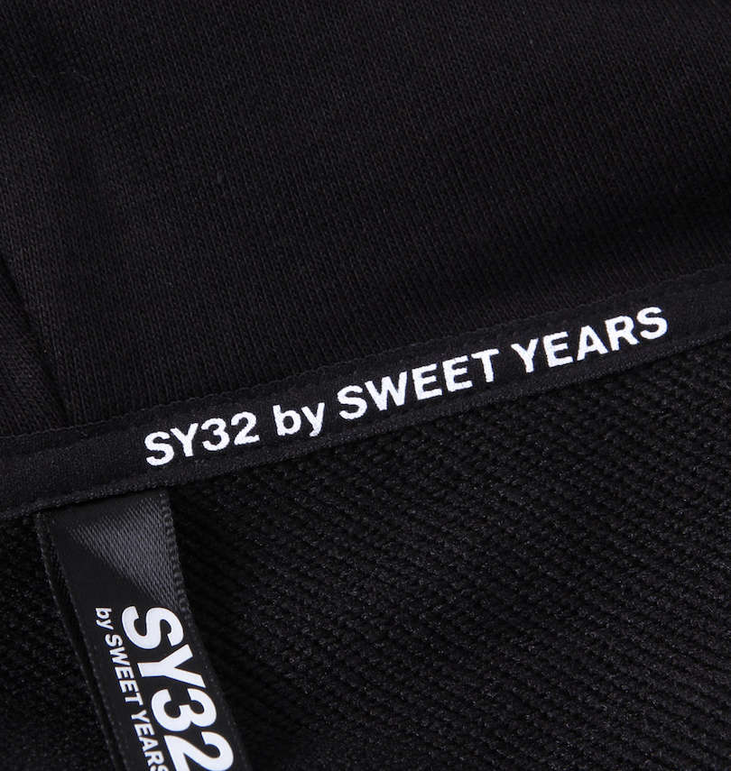 大きいサイズ メンズ SY32 by SWEET YEARS (エスワイサーティトゥバイスィートイヤーズ) フルジップパーカー 首裏消臭テープ