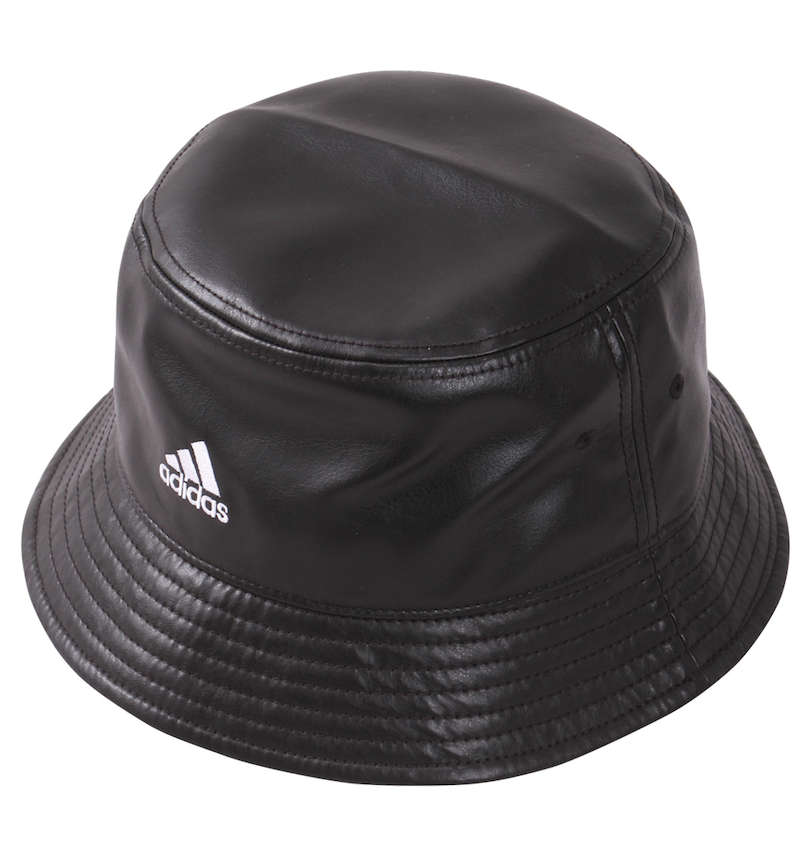大きいサイズ メンズ adidas (アディダス) PUレザーバケットハット
                        