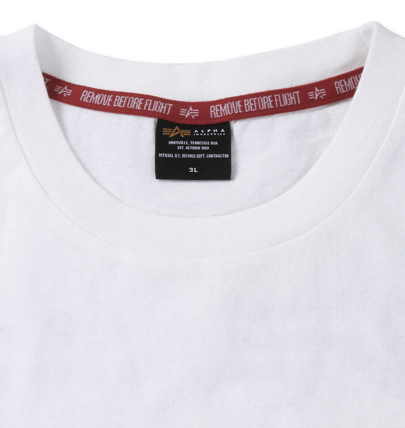 大きいサイズ メンズ ALPHA INDUSTRIES (アルファ インダストリーズ) SPECプリント半袖Tシャツ 