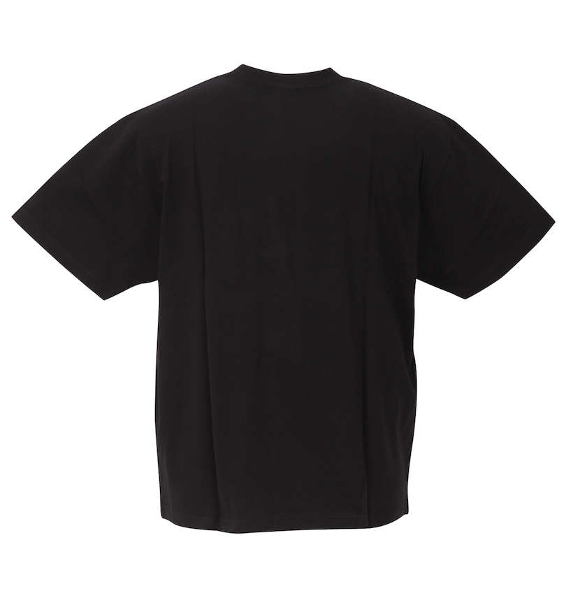 大きいサイズ メンズ NEW ERA (ニューエラ) バイザーステッカー半袖Tシャツ バックスタイル