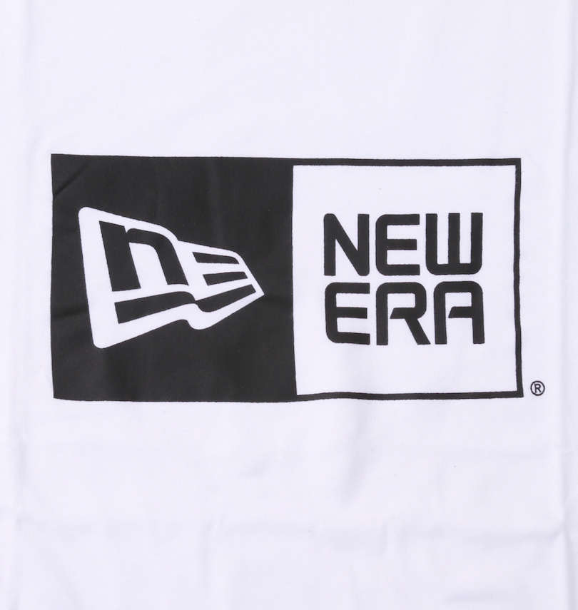 大きいサイズ メンズ NEW ERA (ニューエラ) ボックスロゴ半袖Tシャツ フロントプリント
