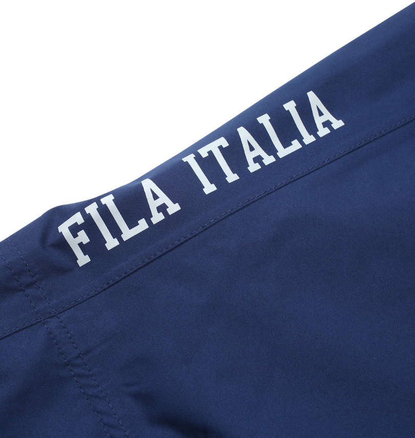 大きいサイズ メンズ FILA GOLF (フィラゴルフ) レインウェアセット
                        左脚サイドプリント