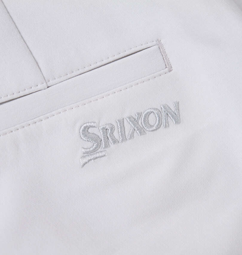 大きいサイズ メンズ SRIXON (スリクソン) ストレッチロングパンツ
                        バックポケット下刺繍