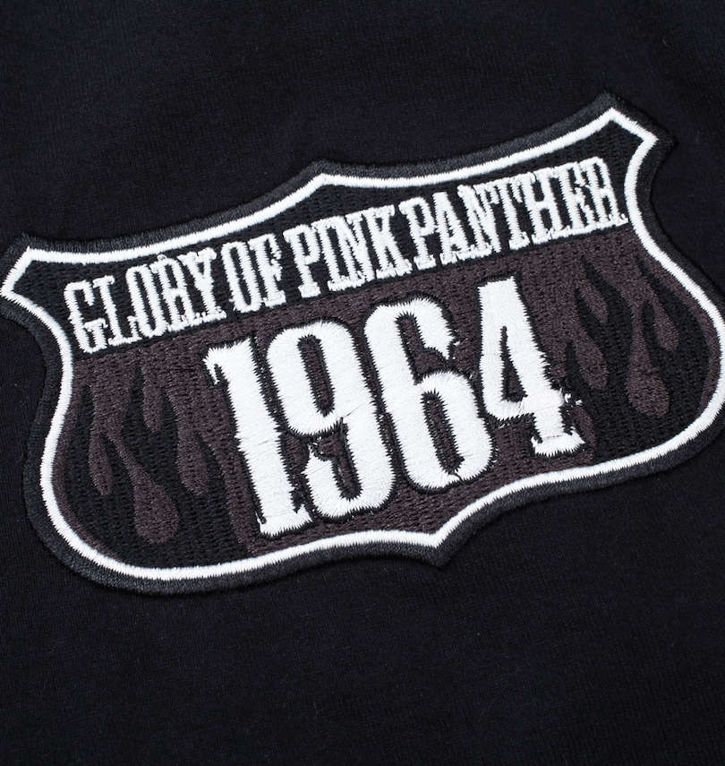 大きいサイズ メンズ PINK PANTHER×FLAGSTAFF (フラッグスタッフ) ピンクパンサー半袖ポロシャツ 刺繍