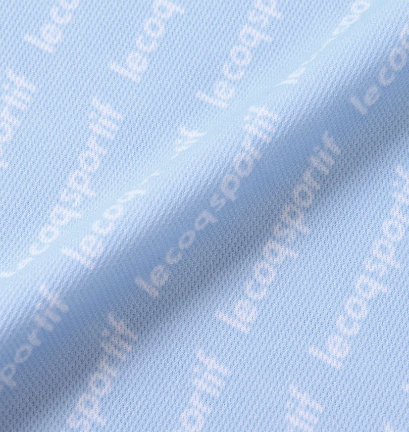 大きいサイズ メンズ LE COQ SPORTIF GOLF (ルコックスポルティフ ゴルフ) ロゴ柄プリント半袖シャツ
生地拡大