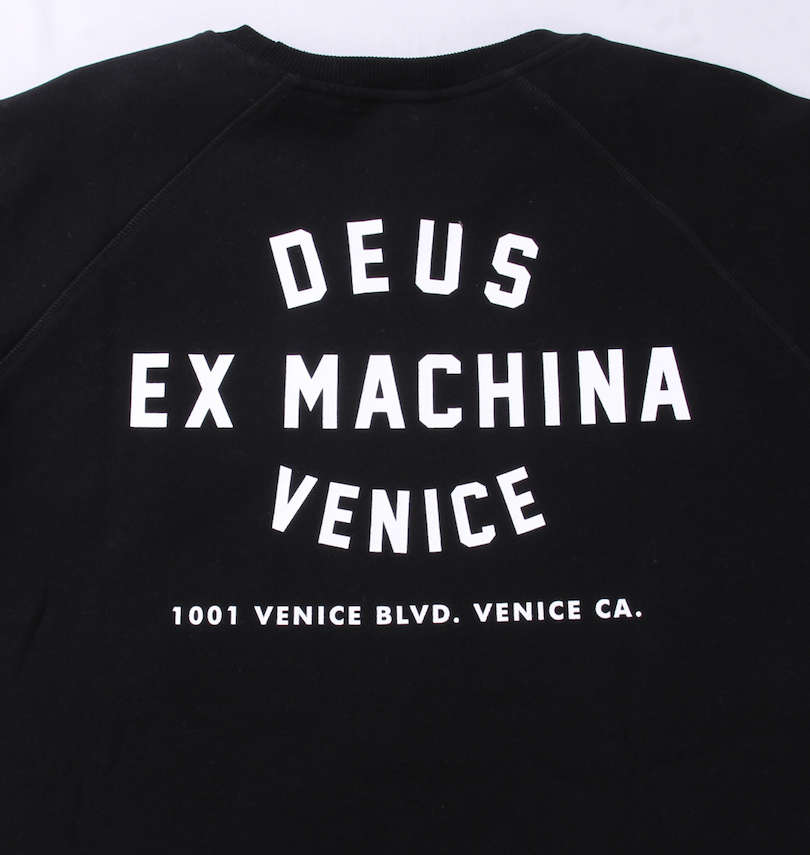 大きいサイズ メンズ DEUS EX MACHINA (デウス エクス マキナ) クルートレーナー バックプリント