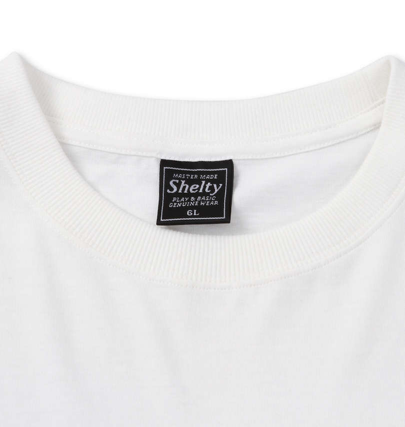大きいサイズ メンズ SHELTY (シェルティ) 天竺ベア刺繍ポケット付長袖Tシャツ 