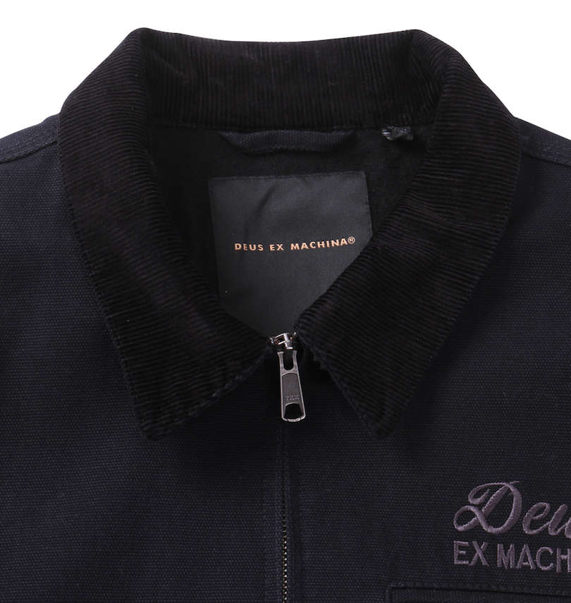 大きいサイズ メンズ DEUS EX MACHINA (デウス エクス マキナ) ワークジャケット 衿
