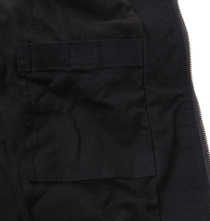 大きいサイズ メンズ THRASHER (スラッシャー) フーデッドフルジップワークジャケット 内ポケット