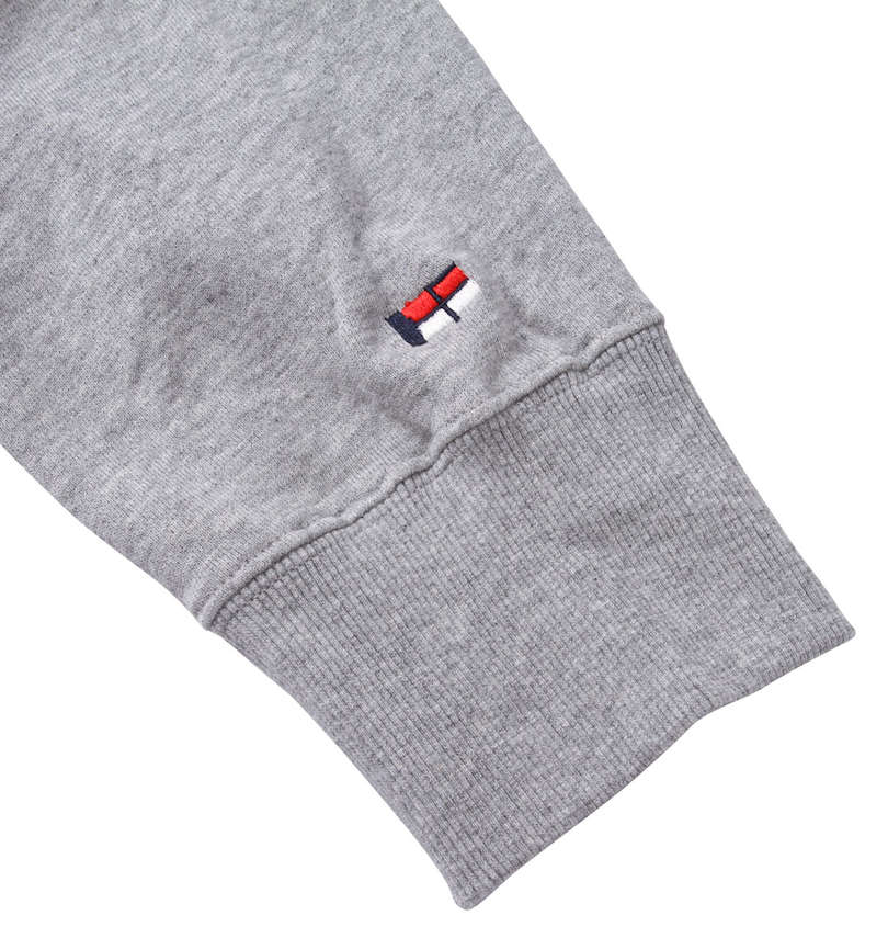 大きいサイズ メンズ H by FIGER (エイチバイフィガー) 裏毛フルジップパーカー 袖刺繍