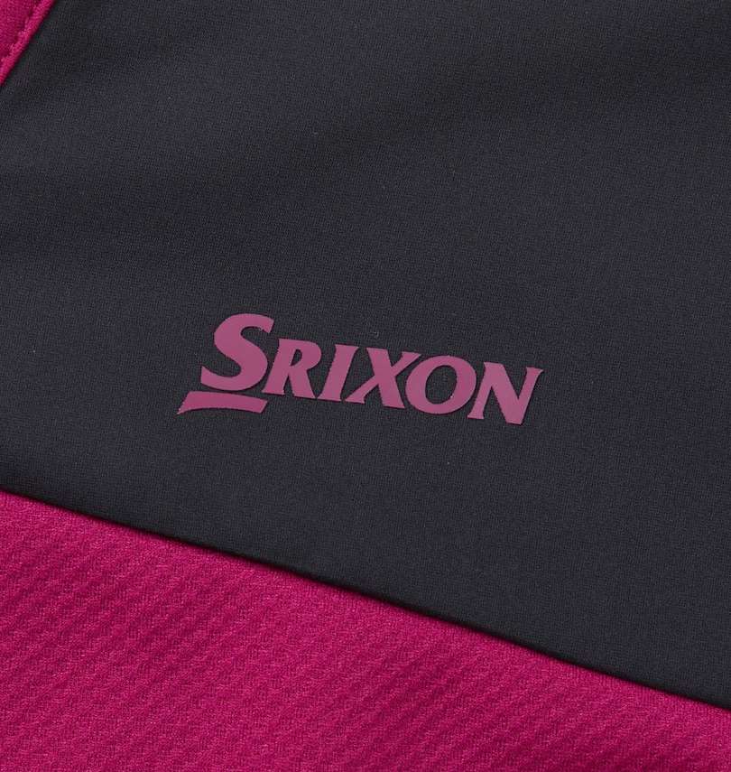 大きいサイズ メンズ SRIXON (スリクソン) 「星野プロ共同開発」ブランドロゴデザインプロスタイルシャツ フロントプリント