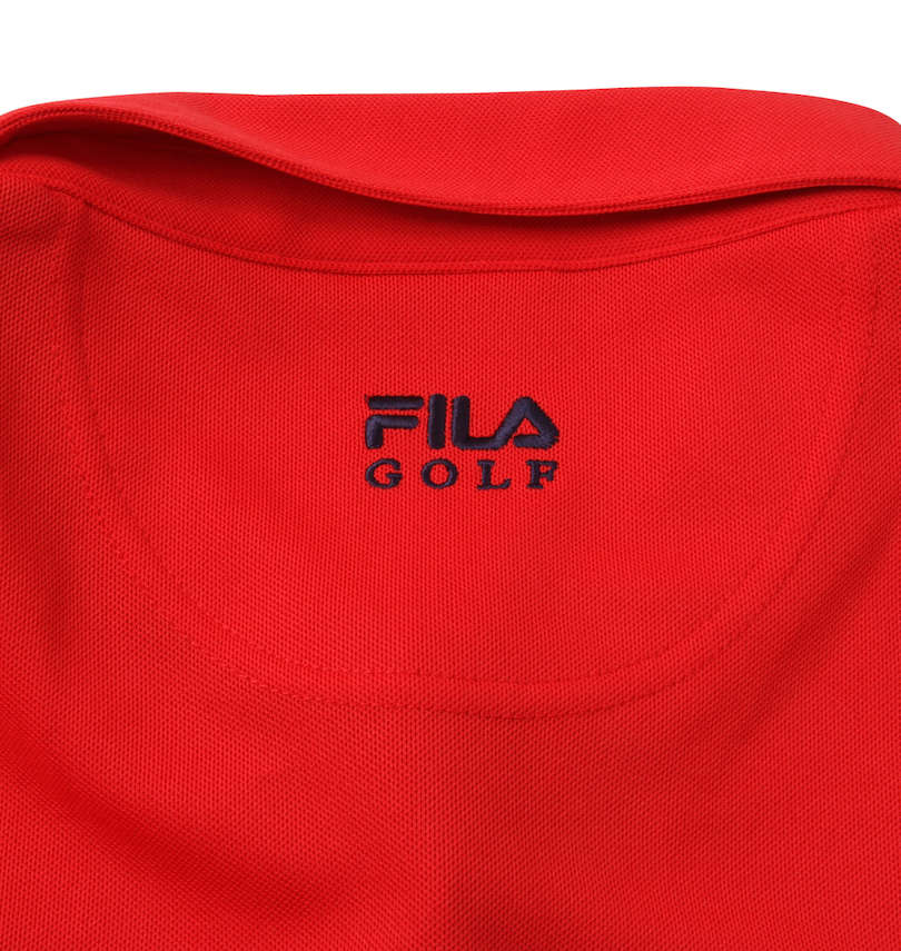 大きいサイズ メンズ FILA GOLF (フィラゴルフ) 半袖シャツ+インナーセット バック刺繡