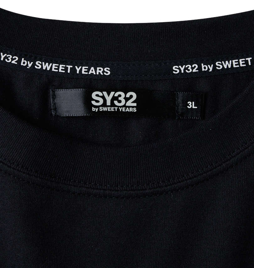 大きいサイズ メンズ SY32 by SWEET YEARS (エスワイサーティトゥバイスィートイヤーズ) マルチロゴ長袖Tシャツ 