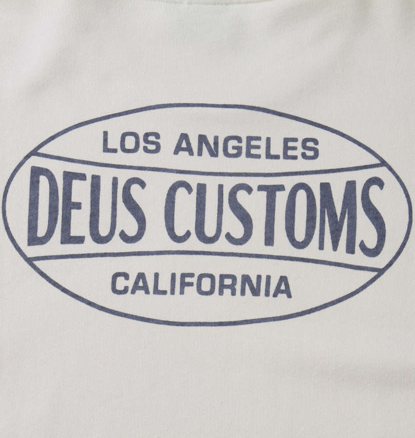 大きいサイズ メンズ DEUS EX MACHINA (デウス エクス マキナ) クルートレーナー
                        バックプリント拡大