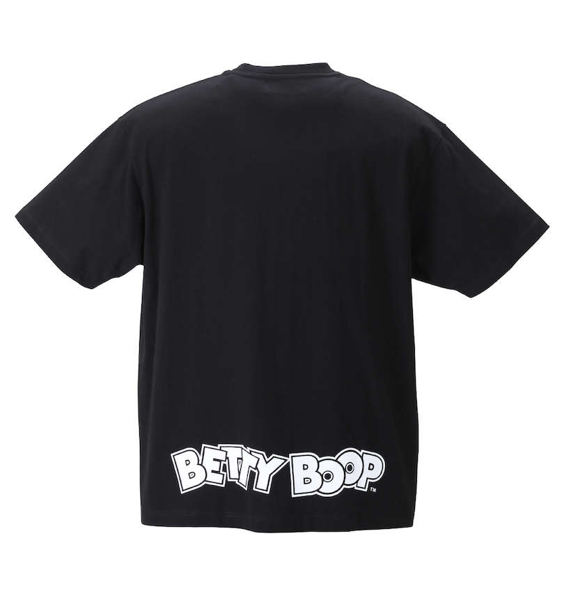 大きいサイズ メンズ BETTY BOOP (ベティ ブープ) バンダナドレスベティプリント半袖Tシャツ バックスタイル