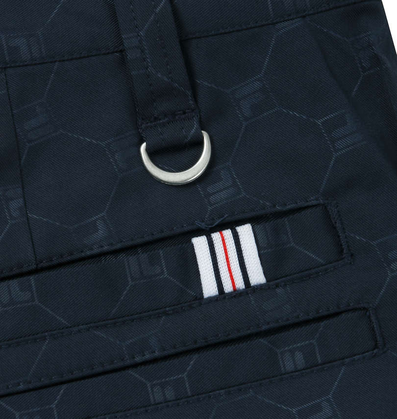 大きいサイズ メンズ FILA GOLF (フィラゴルフ) 飛び柄エンボスストレッチツイルパンツ
Dカン