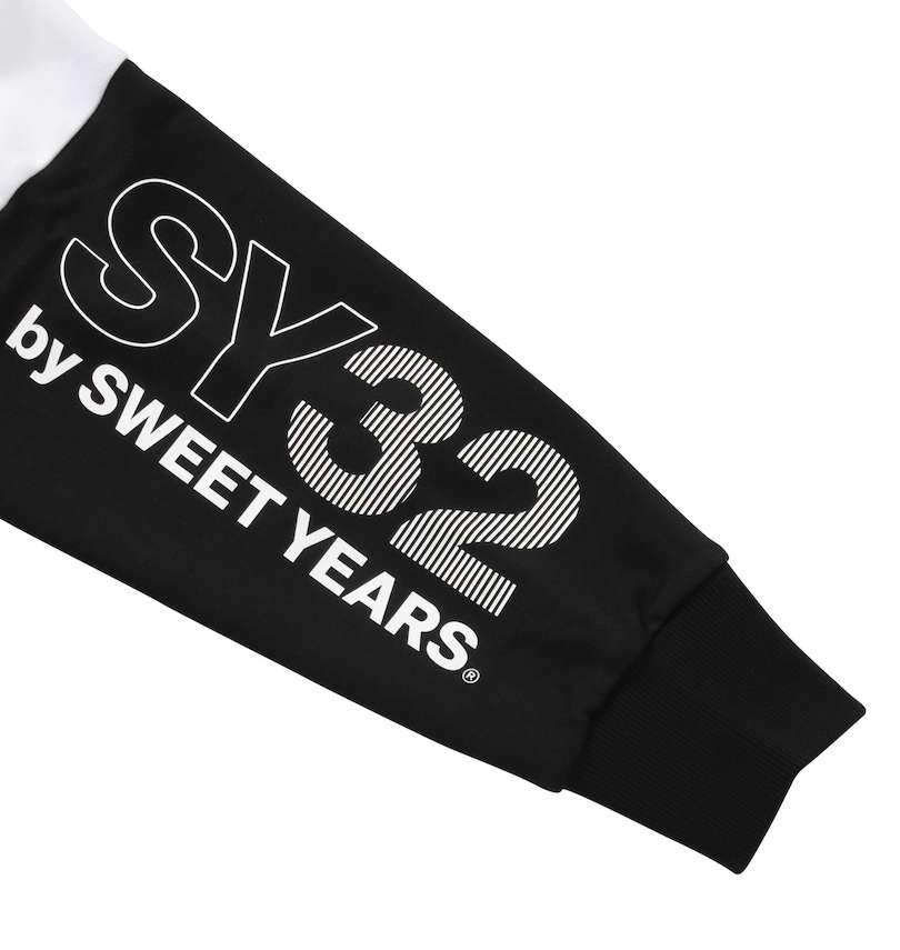 大きいサイズ メンズ SY32 by SWEET YEARS (エスワイサーティトゥバイスィートイヤーズ) エクスチェンジフルジップパーカー 厚盛ラバープリント