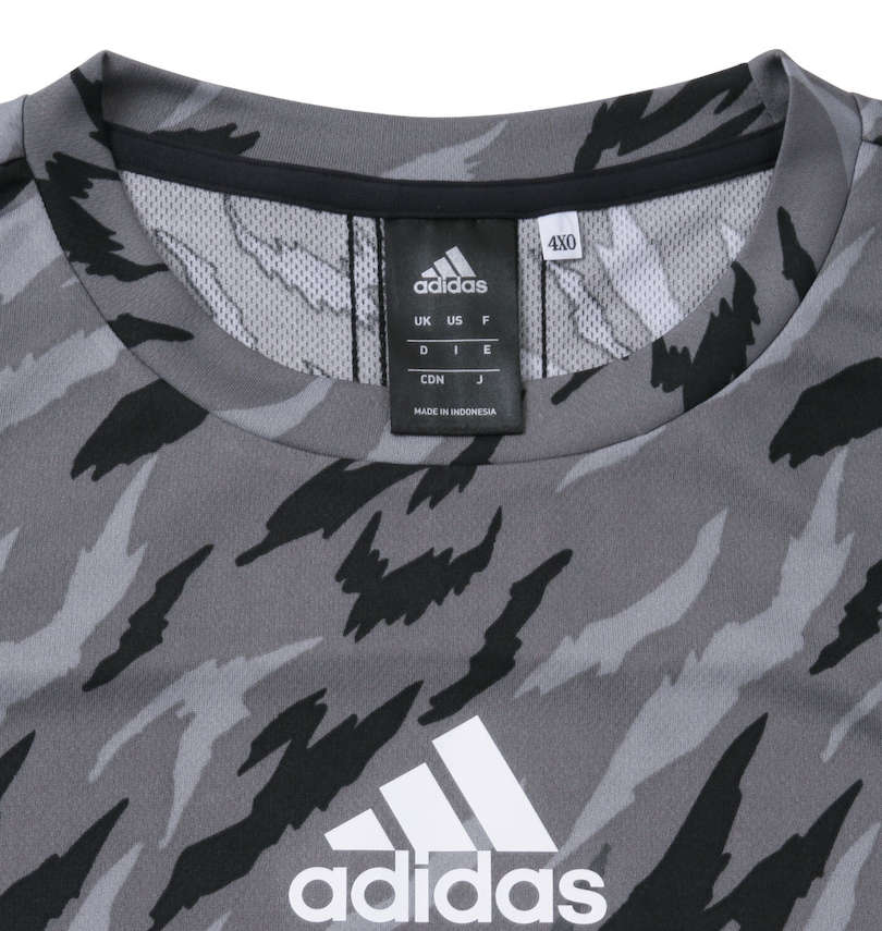 大きいサイズ メンズ adidas (アディダス) カモフラ柄半袖Tシャツ 
