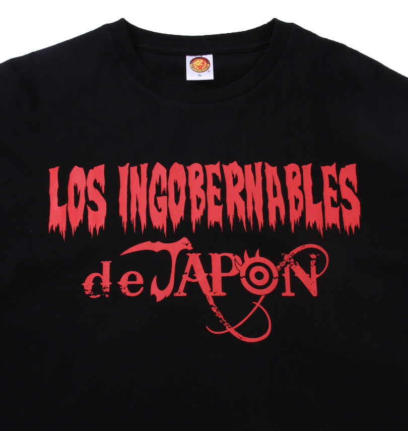 大きいサイズ メンズ 新日本プロレス (シンニホンプロレス) ロス・インゴベルナブレス・デ・ハポン半袖Tシャツ 