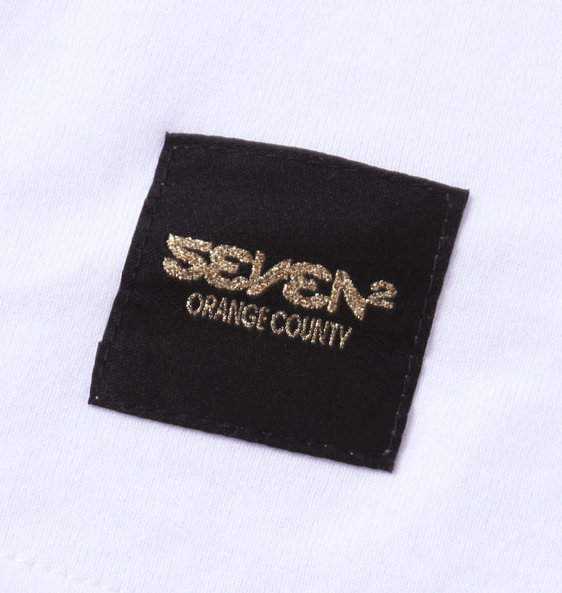 大きいサイズ メンズ SEVEN2 (セブンツー) 半袖Tシャツ 右裾のワッペン
