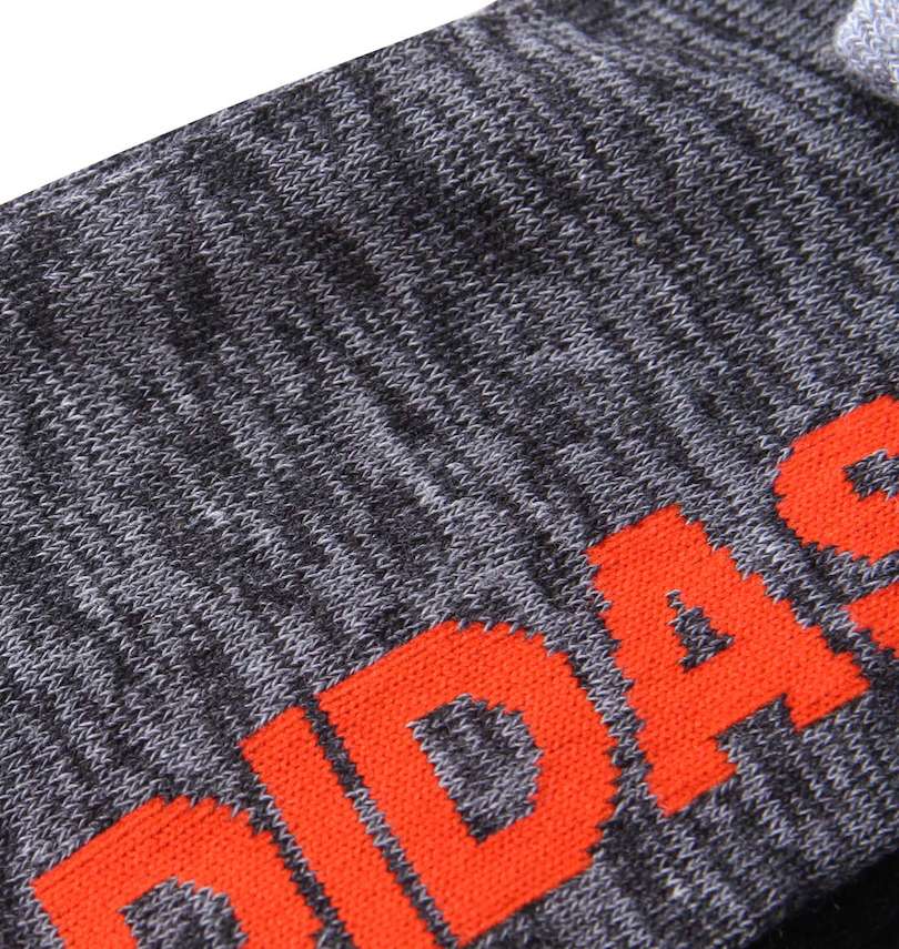 大きいサイズ メンズ adidas (アディダス) 3P補強足底リニアロゴショート丈ソックス 