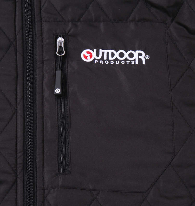 大きいサイズ メンズ OUTDOOR PRODUCTS (アウトドア プロダクツ) 240Tフルダルタフタ中綿キルトジャケット 胸ポケット