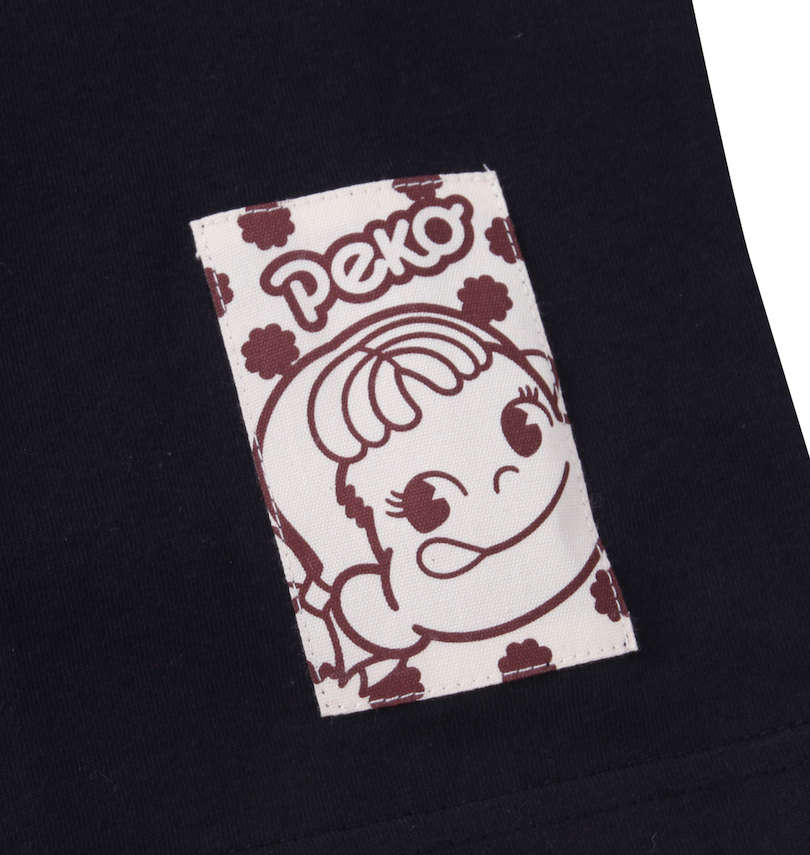 大きいサイズ メンズ PeKo&PoKo (ペコ アンド ポコ) ビッグプリント半袖Tシャツ 裾ピスネーム