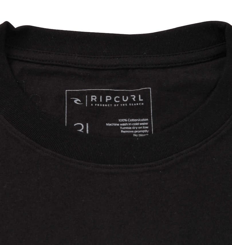 大きいサイズ メンズ RIP CURL (リップカール) UNDERDRIVE SPACEY半袖Tシャツ 首周りリブ