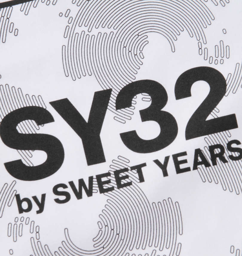 大きいサイズ メンズ SY32 by SWEET YEARS (エスワイサーティトゥバイスィートイヤーズ) スクエアマルチボックスロゴ長袖Tシャツ プリント拡大