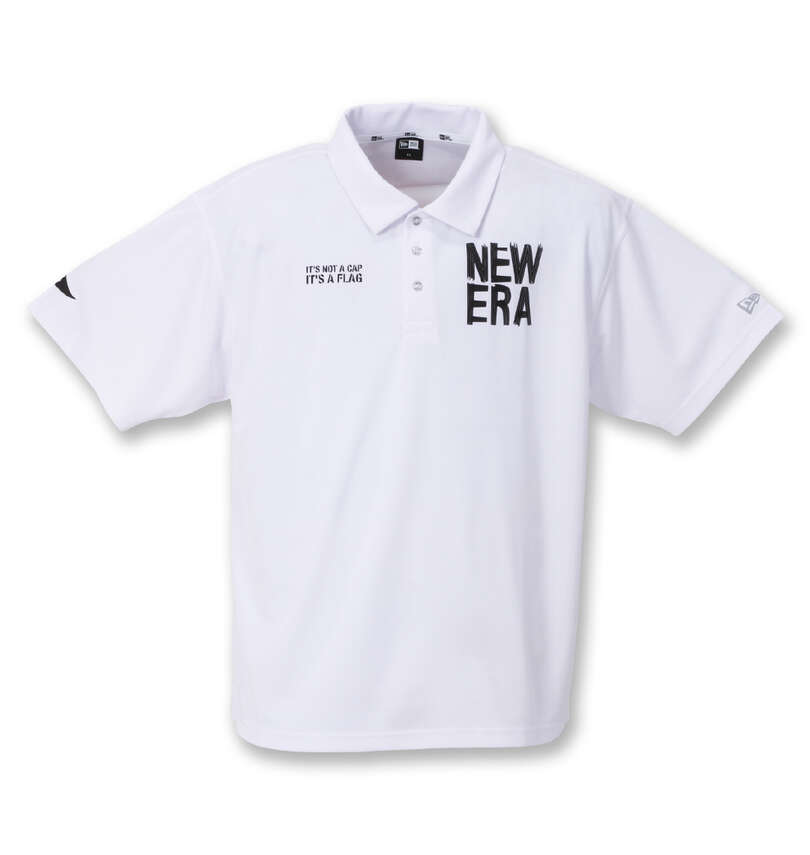 大きいサイズ メンズ NEW ERA (ニューエラ) カノコ半袖ポロシャツ
                        