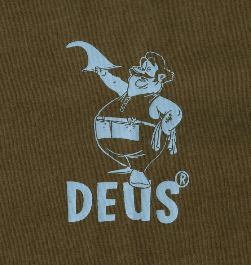 大きいサイズ メンズ DEUS EX MACHINA (デウス エクス マキナ) 半袖Tシャツ フロントプリント