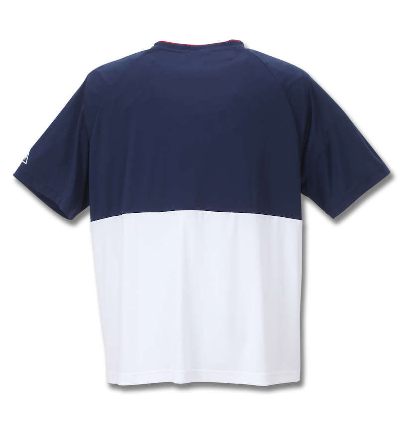 大きいサイズ メンズ LE COQ SPORTIF (ルコックスポルティフ) アクティブソフトスムース半袖Tシャツ バックスタイル