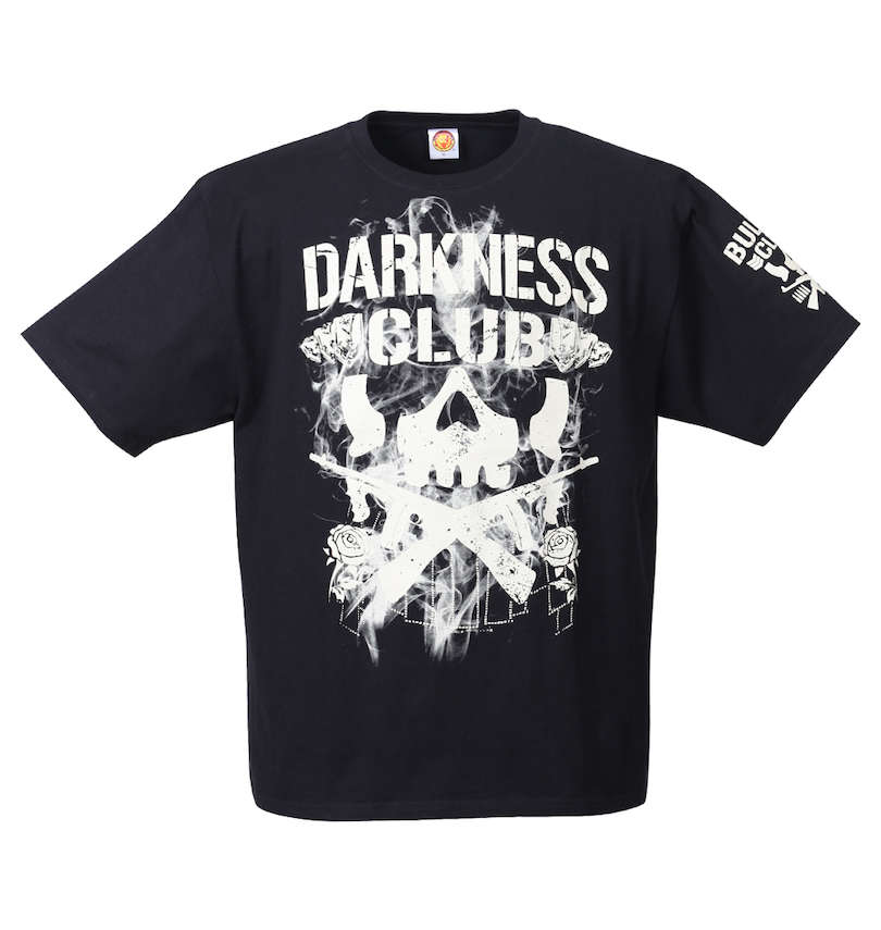 大きいサイズ メンズ 新日本プロレス (シンニホンプロレス) EVIL「DARKNESS CLUB」半袖Tシャツ 