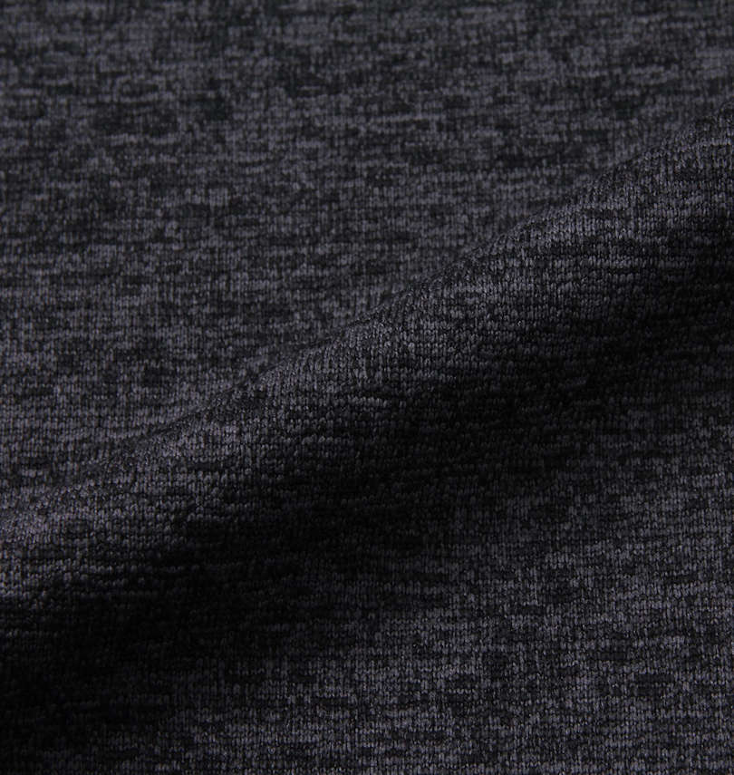 大きいサイズ メンズ Phiten (ファイテン) DRY杢×メッシュ半袖Tシャツ 生地拡大