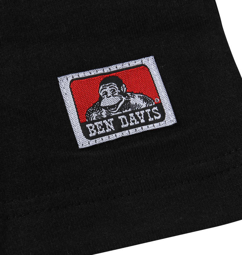 大きいサイズ メンズ BEN DAVIS (ベン デイビス) ブリッジゴリラ半袖Tシャツ 裾ピスネーム